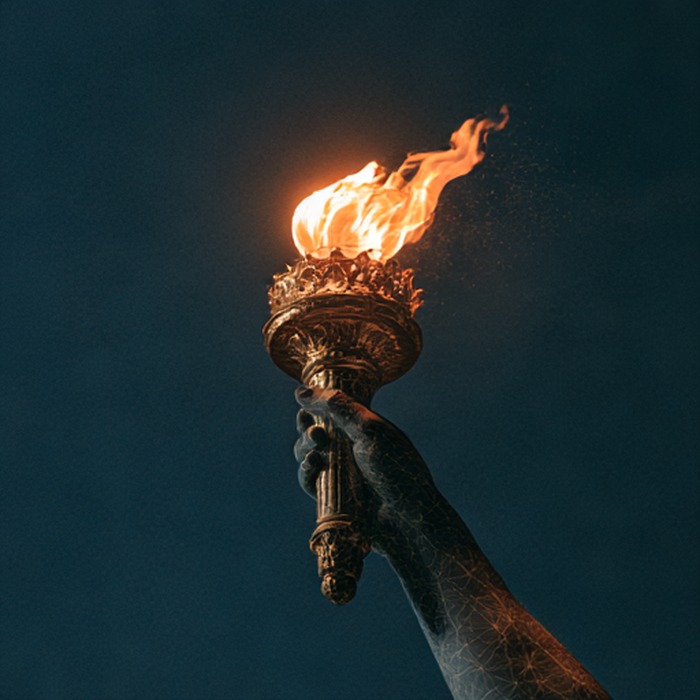 DARING torch mark